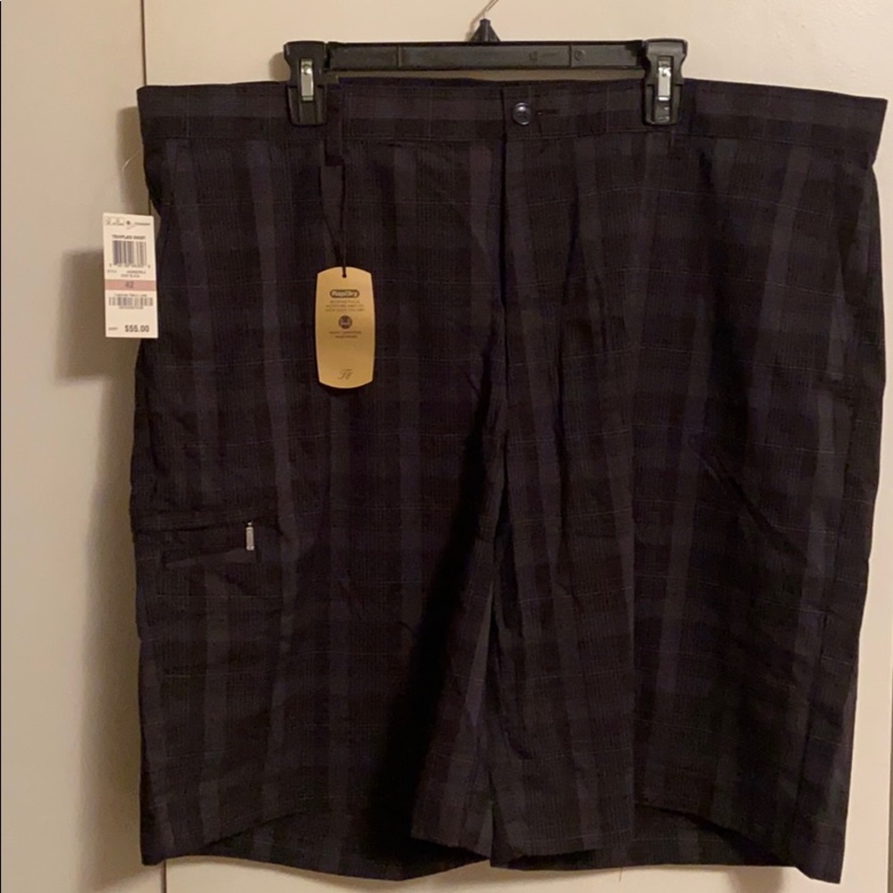 NWT Greg Norman Plaid Shorts